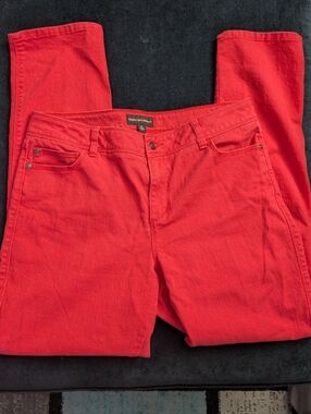 Dana Buchman Red Pants Size 12
